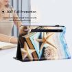 Samsung Galaxy Tab S7 Litchi Texture Leather Case (Starfish) - 7