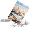 Samsung Galaxy Tab S7 Litchi Texture Leather Case (Starfish) - 8
