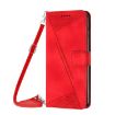 Xiaomi 14 Ultra Red Leather Phone Case with Lanyard - 2