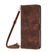 Xiaomi 14 Ultra Brown Leather Phone Case with Lanyard - 2