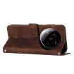 Xiaomi 14 Ultra Brown Leather Phone Case with Lanyard - 3