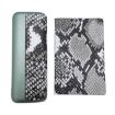 IQOS ILUMA Prime PU Leather Case - Snake Pattern Grey White Cover - 4