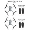 DJI Air 3 8747F Low Noise Quick-release Propellers, 1 Pair Silver Tip - 6