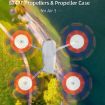 DJI Air 3 8747F Low Noise Quick-release Propellers, 2 Pairs Silver Tip - 2