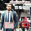 Samsung Galaxy Tab S9/S8/S7 Pink Silicone Hybrid Case with Strap - 8