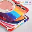 Samsung Galaxy Tab S9/S8/S7 Silicone Hybrid Case with Holder & Strap - 7
