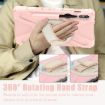 Galaxy Tab S10 FE/S9 FE/S9/S8/S7 Rugged Pink Tablet Case with Kickstand - 9