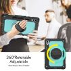 Samsung Galaxy Tab S10+/S9+/S9 FE+ Silicone Hybrid Case Black/Blue - 3