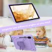 Samsung Galaxy Tab S9+ Rugged Case with Butterfly Kickstand - Raro Purple - 6