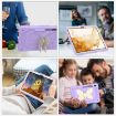 Samsung Galaxy Tab S9+ Rugged Case with Butterfly Kickstand (Beige/Purple) - 5