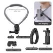 RUIGPRO Lazy Neck Bracket POV Mount with Phone Clamp & Adapter - 2