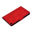 Samsung Galaxy Tab A 8.0 (2019) Red Leather Flip Case with Card Slots - 8