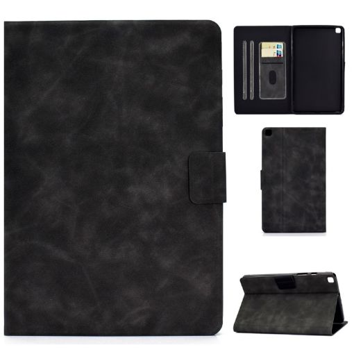 Samsung Galaxy Tab A 8.0 (2019) Leather Case with Holder & Card Slots - 1