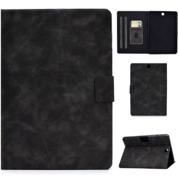 Samsung Galaxy Tab A 9.7 T550/T555C Grey Leather Case with Card Slots - 1