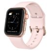 Apple Watch Ultra 49mm Pink Sand Silicone Pin Buckle Band - 1