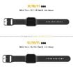 Apple Watch Ultra 49mm Light Grey Silicone Pin Buckle Band - 2