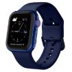 Apple Watch Ultra 49mm Silicone Band, Midnight Blue Pin Buckle - 1
