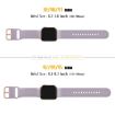 Apple Watch Series 8 41mm Silicone Band, Pin Buckle - Baby Purple - 2