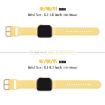 Apple Watch Series 7 41mm Yellow Silicone Pin Buckle Band - 2