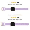 Apple Watch Series 7 45mm Lavender Silicone Band with Pin Buckle - 2