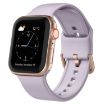 Apple Watch Series 6 44mm Silicone Band, Pin Buckle - Baby Purple - 1