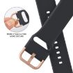 Apple Watch Series 5 44mm Dark Grey Silicone Pin Buckle Band - 3