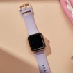 Apple Watch Series 3 42mm Silicone Band, Pin Buckle - Baby Purple - 4