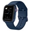 Apple Watch Series 3 42mm Silicone Band, Pin Buckle - Abyss Blue - 1