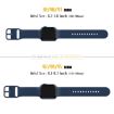 Apple Watch Series 3 42mm Silicone Band, Pin Buckle - Abyss Blue - 2