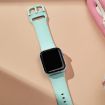 Apple Watch Series 2 42mm Mint Green Silicone Band with Pin Buckle - 4