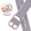 Apple Watch Series 2 42mm Silicone Band, Pin Buckle - Baby Purple - 3