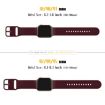 Apple Watch 42mm Silicone Band, Pin Buckle, Wine Red - 2