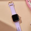 Apple Watch Ultra 2 49mm Lavender Silicone Band Pin Buckle - 4