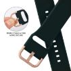 Apple Watch Series 9 41mm Dark Green Silicone Pin Buckle Band - 3