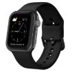 Apple Watch Series 9 45mm Black Silicone Pin Buckle Band - 1