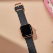 Apple Watch SE 2023 44mm Dark Grey Silicone Pin Buckle Band - 4