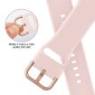 Apple Watch SE 2023 40mm Pink Sand Silicone Band Pin Buckle - 3
