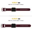 Apple Watch Series 10 46mm Wine Red Silicone Band Pin Buckle - 2