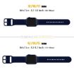 Apple Watch Series 10 46mm Midnight Blue Silicone Band Pin Buckle - 2