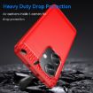 OPPO K11 5G Red Carbon Fiber Brushed Texture TPU Phone Case - 3