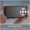 OPPO A2 Pro Black Carbon Fiber Brushed Texture TPU Phone Case - 5