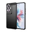 OPPO Reno11 F 5G Carbon Fiber Brushed Texture TPU Case - Black - 1