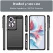 OPPO Reno11 F 5G Carbon Fiber Brushed Texture TPU Case - Black - 2