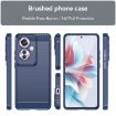OPPO Reno11 F 5G Blue Carbon Fiber Brushed TPU Phone Case Global - 2