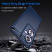 OPPO Reno11 F 5G Blue Carbon Fiber Brushed TPU Phone Case Global - 3