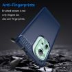 OPPO Reno11 Global Blue Carbon Fiber Brushed Texture TPU Case - 3