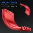 OPPO K12 5G Red TPU Phone Case - Carbon Fiber Brushed Texture - 4