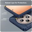 OPPO Reno12 F 4G Blue Carbon Fiber Brushed TPU Phone Case - 6