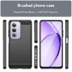 OPPO A3 Pro India Black Carbon Fiber Texture TPU Phone Case - 2