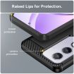 OPPO A3 Pro India Black Carbon Fiber Texture TPU Phone Case - 6